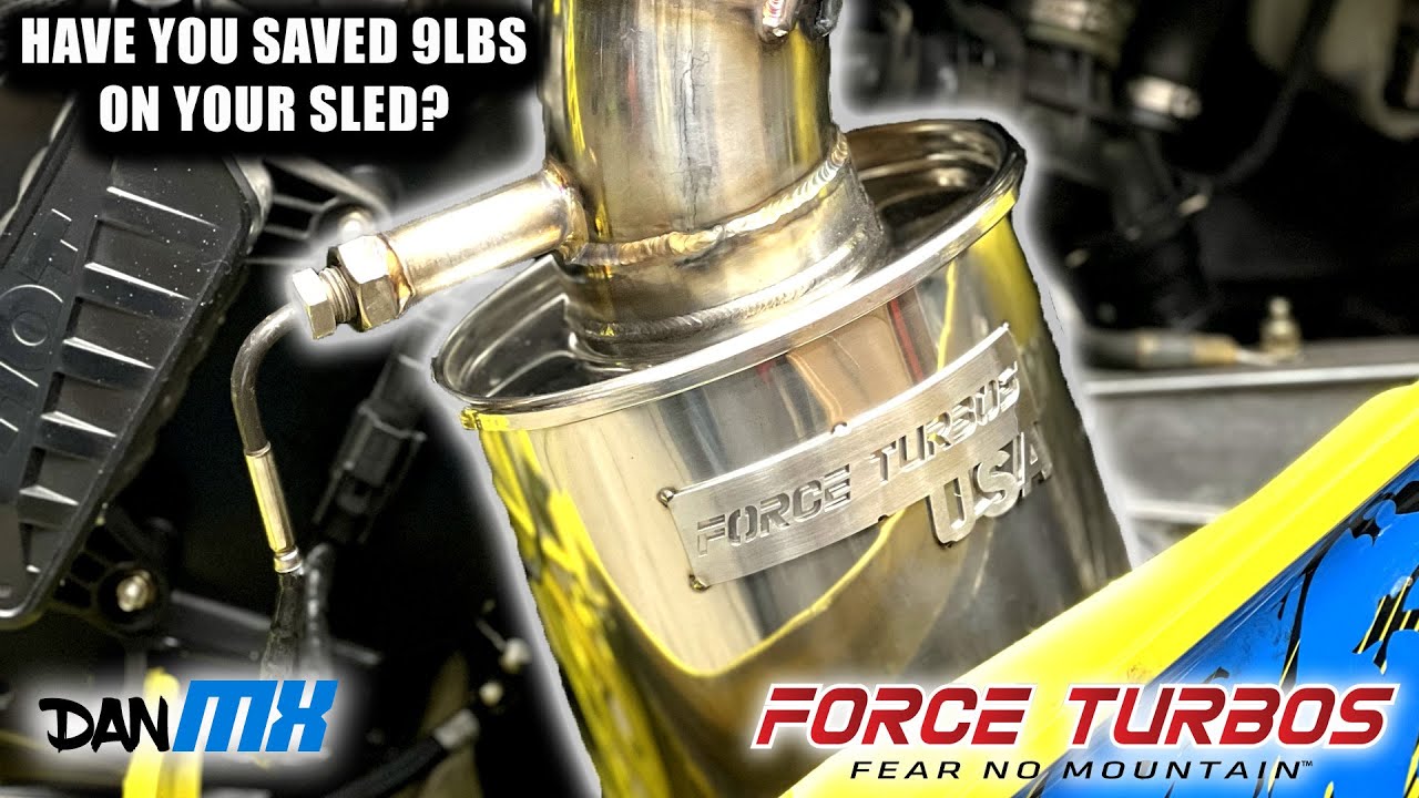 FORCE TURBOS EXHAUST | This mod is essential to save weight!