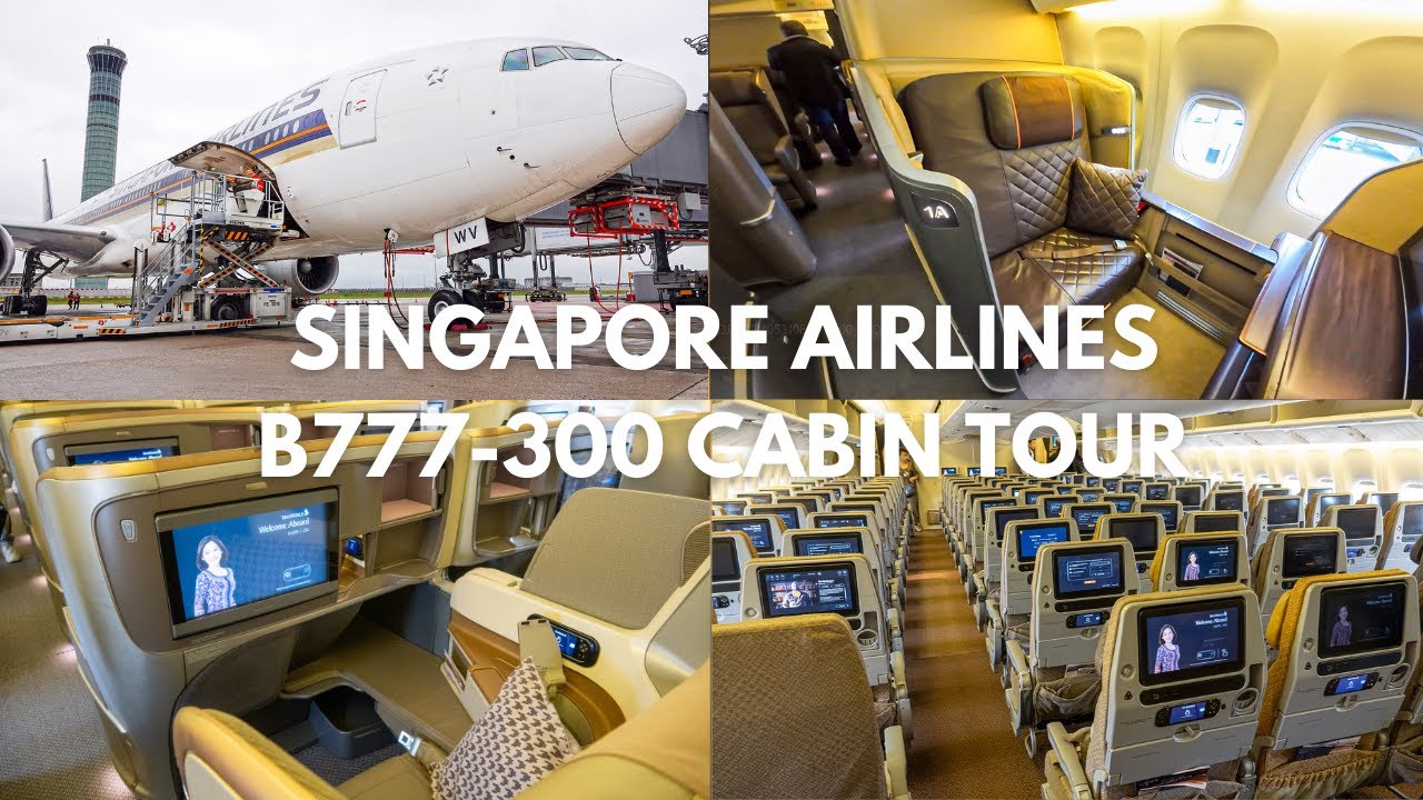 Singapore Airlines |  Full Cabin Tour | Boeing 777-300 | Loading Aircraft holds | Paris Roissy