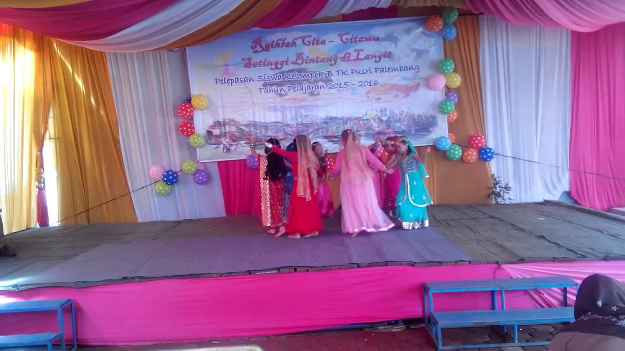 Tari India Anak Tk pusri 2016 Acha-Arin dkk
