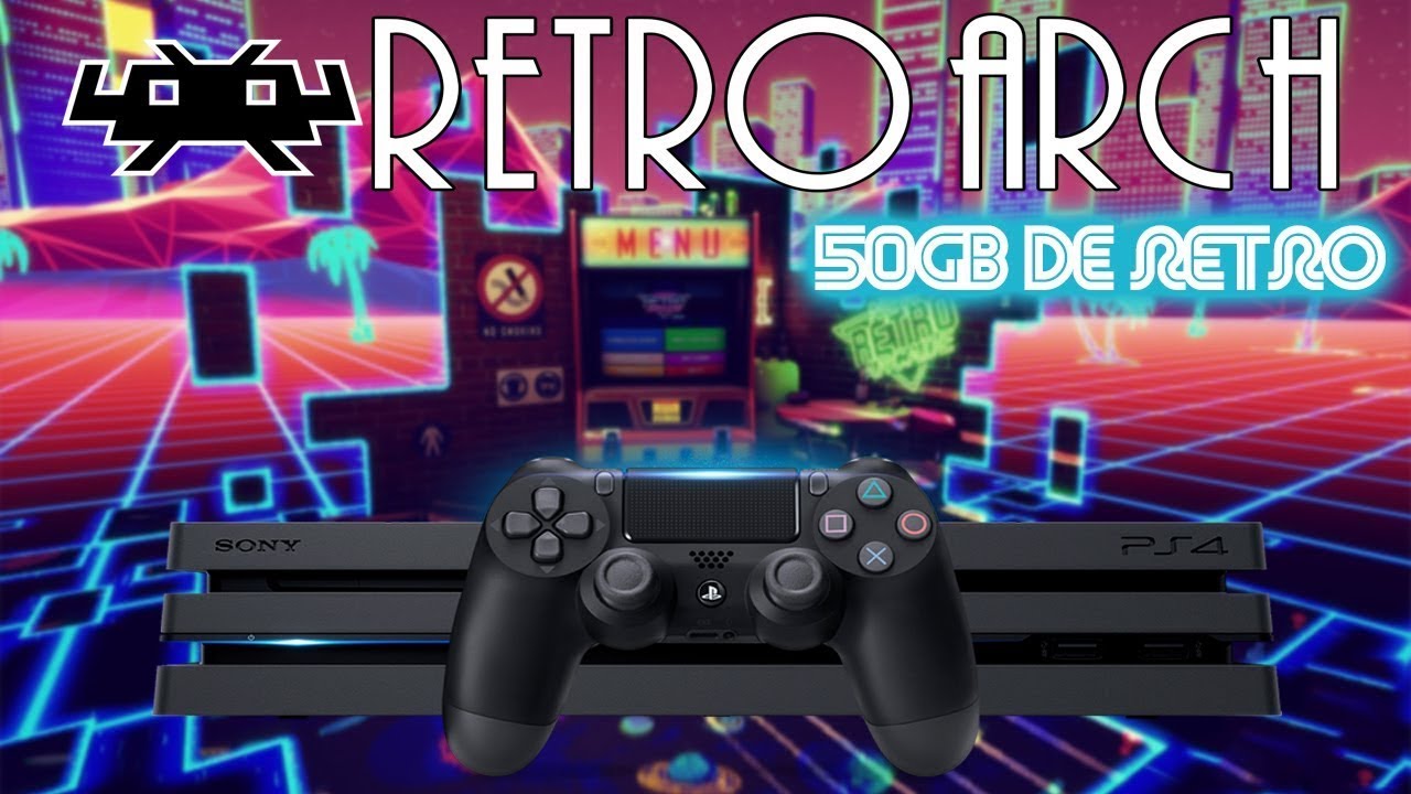 DISFRUTA DE RETROARCH AL MÁXIMO en tu PS4 CON RETROGAMES...