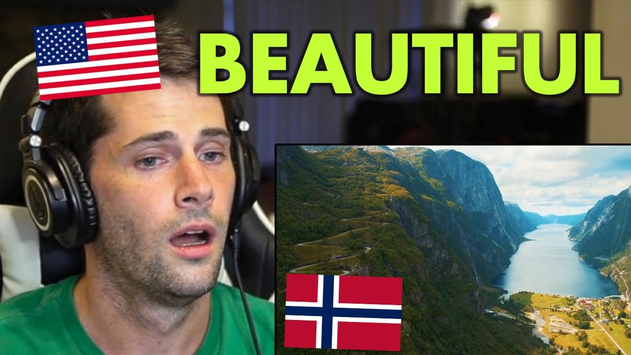 American Reacts to the Top 10 Places to Visit in Norway