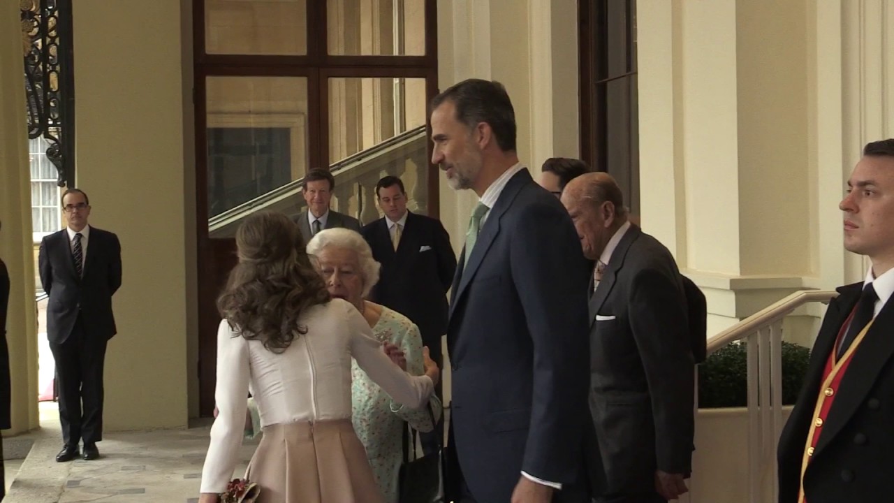 Visita de Estado al Reino Unido. Despedida oficial en Buckingham Palace