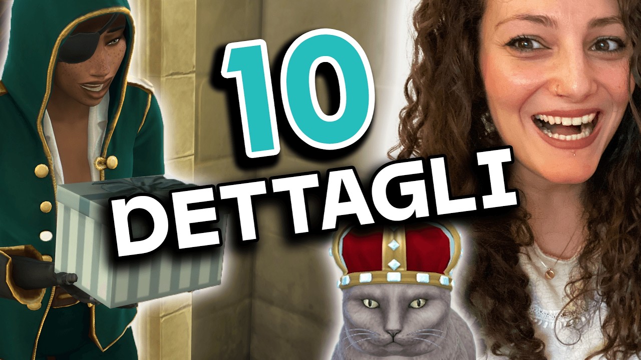 i miei 10 DETTAGLI PREFERITI & IMPERDIBILI di The Sims 4 | Intrighi a Palazzo 👑