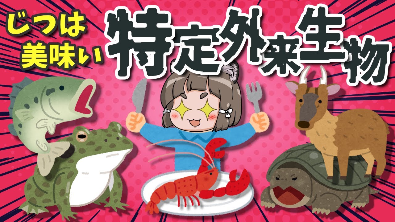 【グルメ】隠れた珍味！？実は美味しい特定外来生物8選