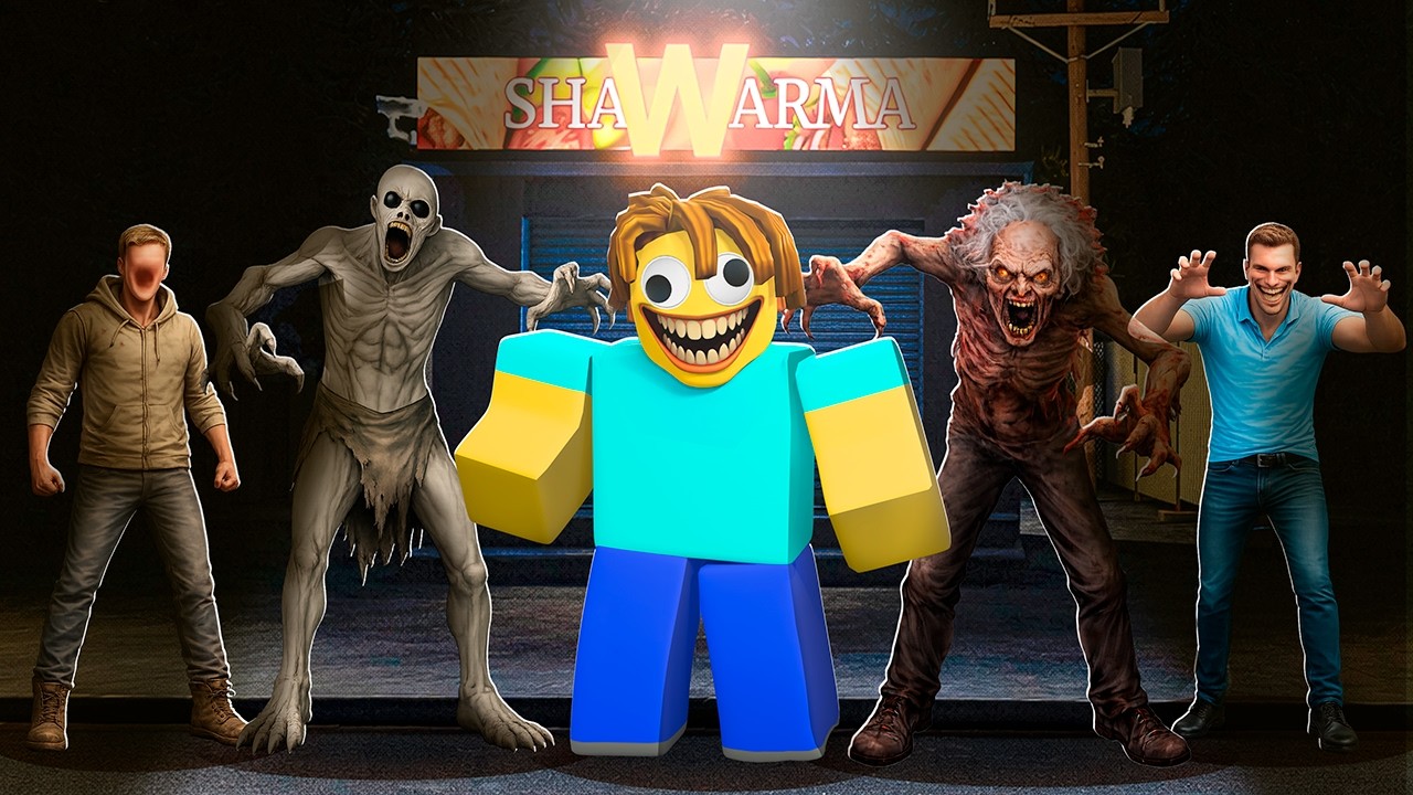 I JOINED the ANOMALIES in Scary Shawarma Kiosk..