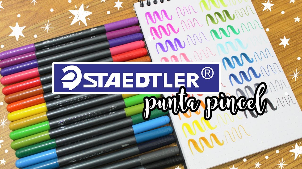 Review Staedtler punta pincel 🖍🌟