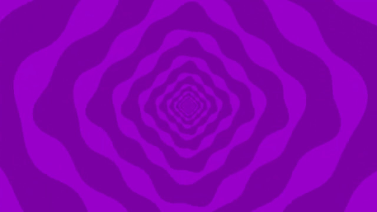 Hypnotic Abstract Background Loop | 1 Hour of Trippy Purple Spiral Animation 💜