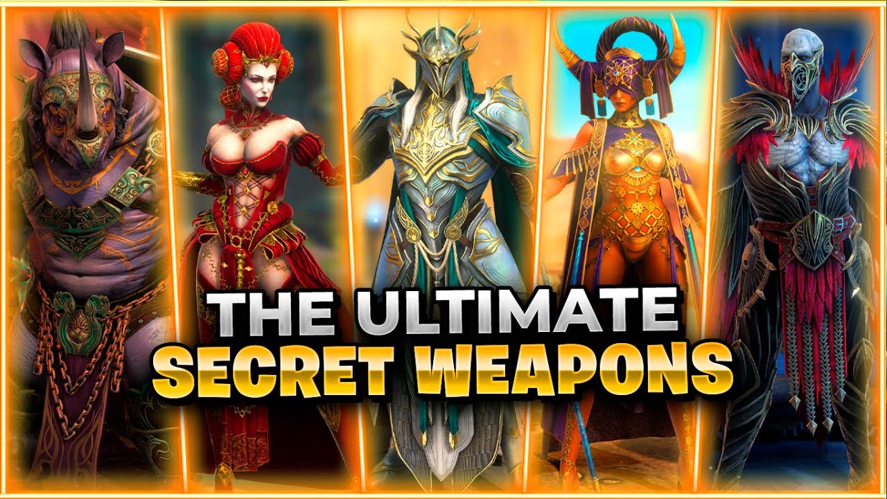 MUST BUILD!! These Champions Are The Ultimate Secret Weapons in Raid: Shadow Legends