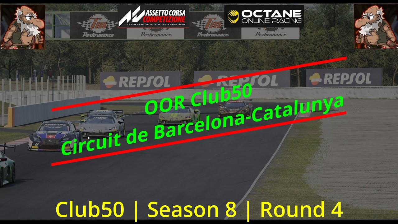 ACC OOR Club50 Barcelona Round 4 Season 8 Reverse Grid