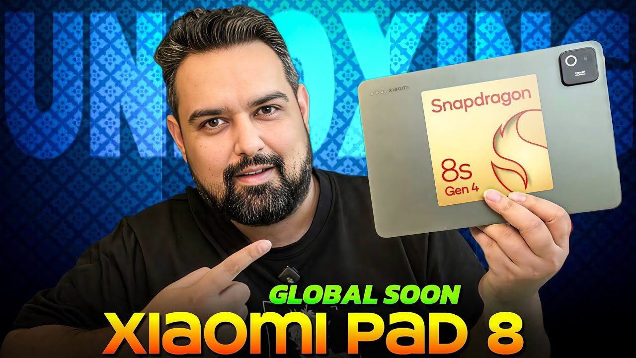 Xiaomi Pad 8 Unboxing || Snapdragon 8s Gen 4 || 144hz Refresh Rate 