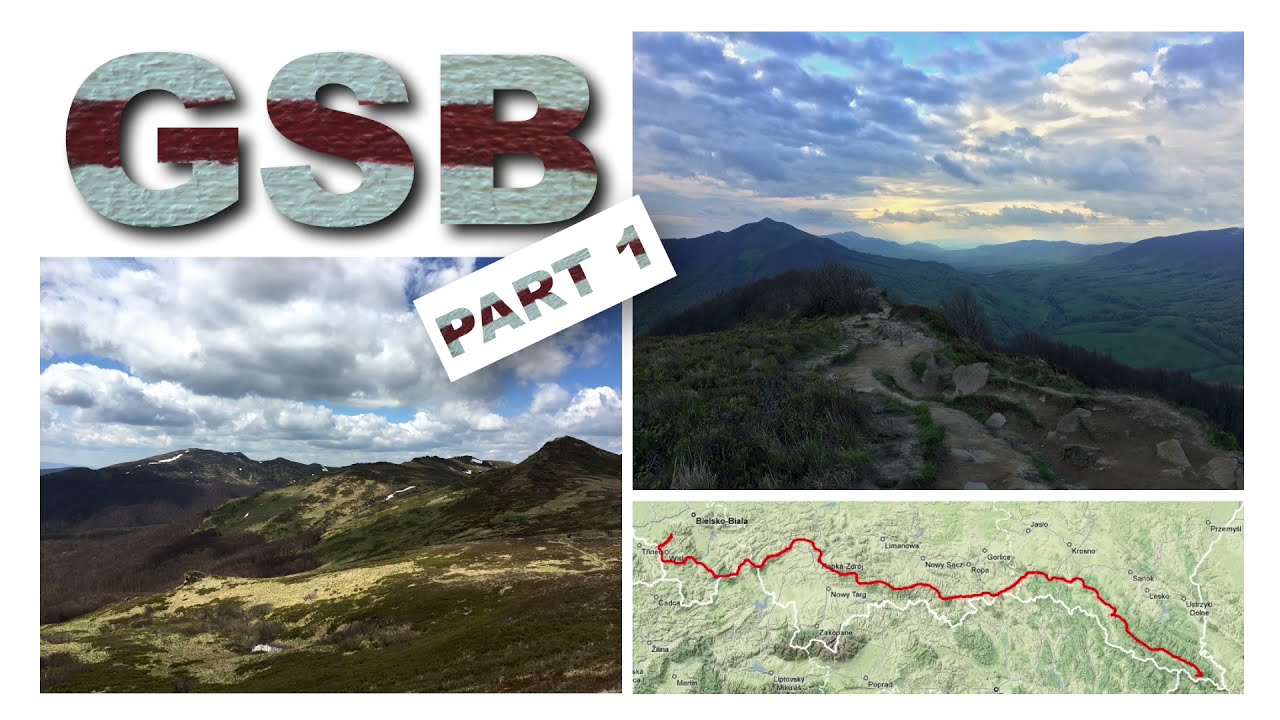 Main Beskidian Trail (GSB - Gł&oacute;wny Szlak Beskidzki) solo thru-hike, part 1