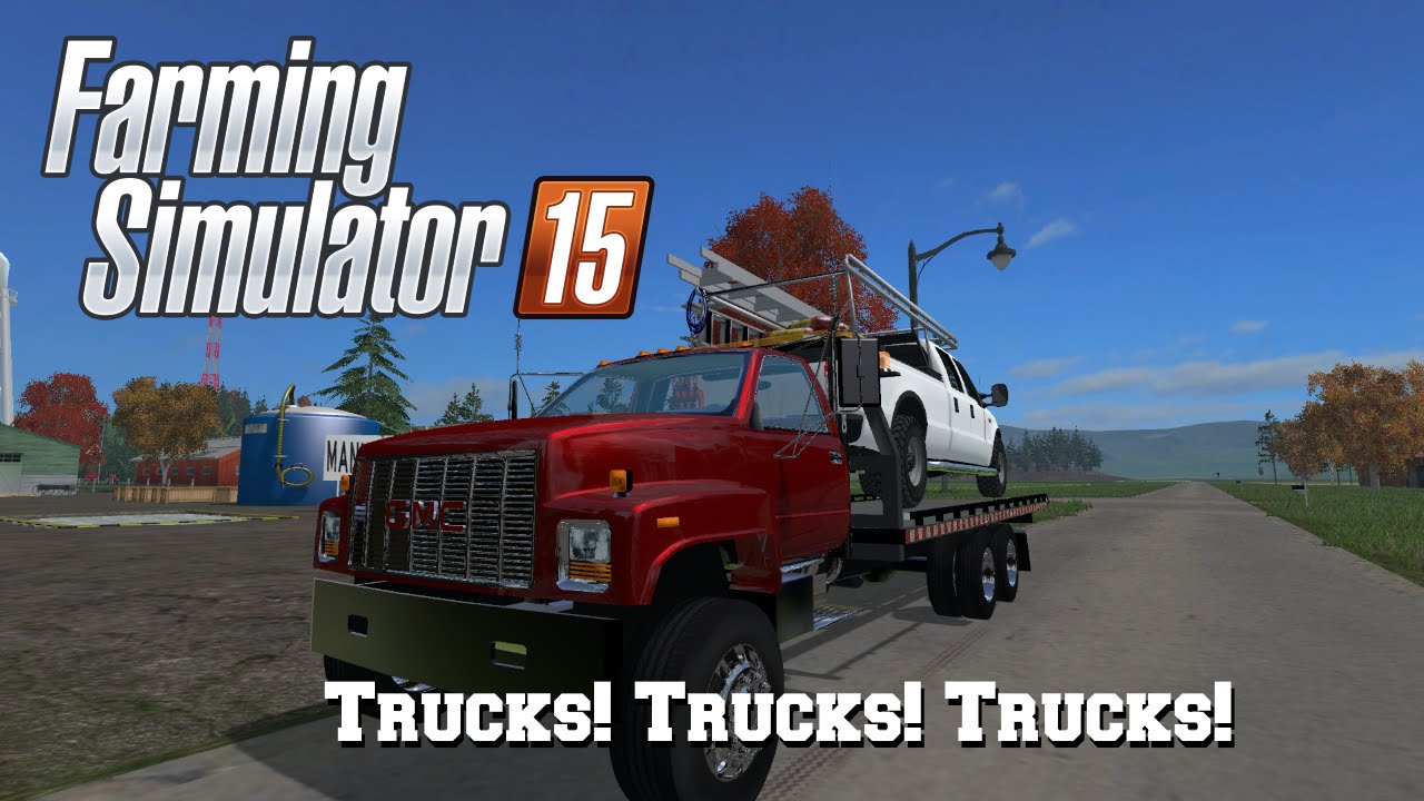 FS15: S2 Mod Spotlight #49-Trucks! Trucks! Trucks!