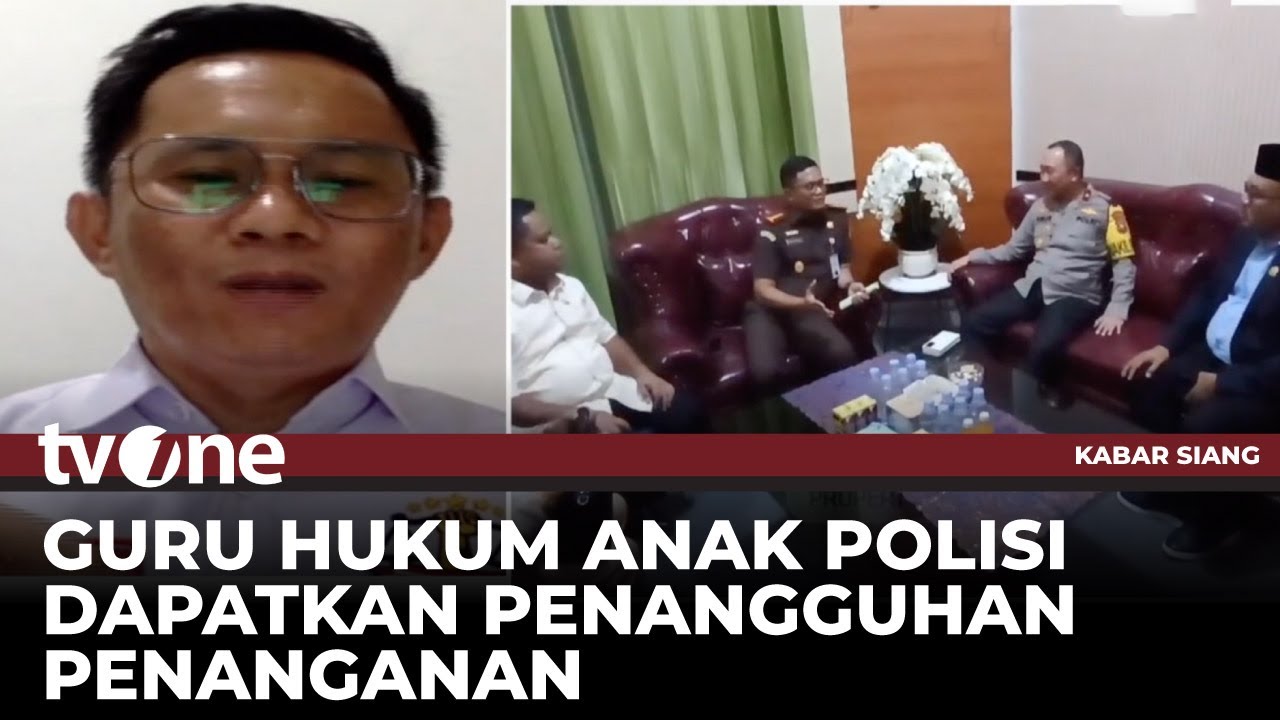 Guru Hukum Murid Anak Polisi Ditetapkan Jadi Tersangka | Kabar Siang tvOne