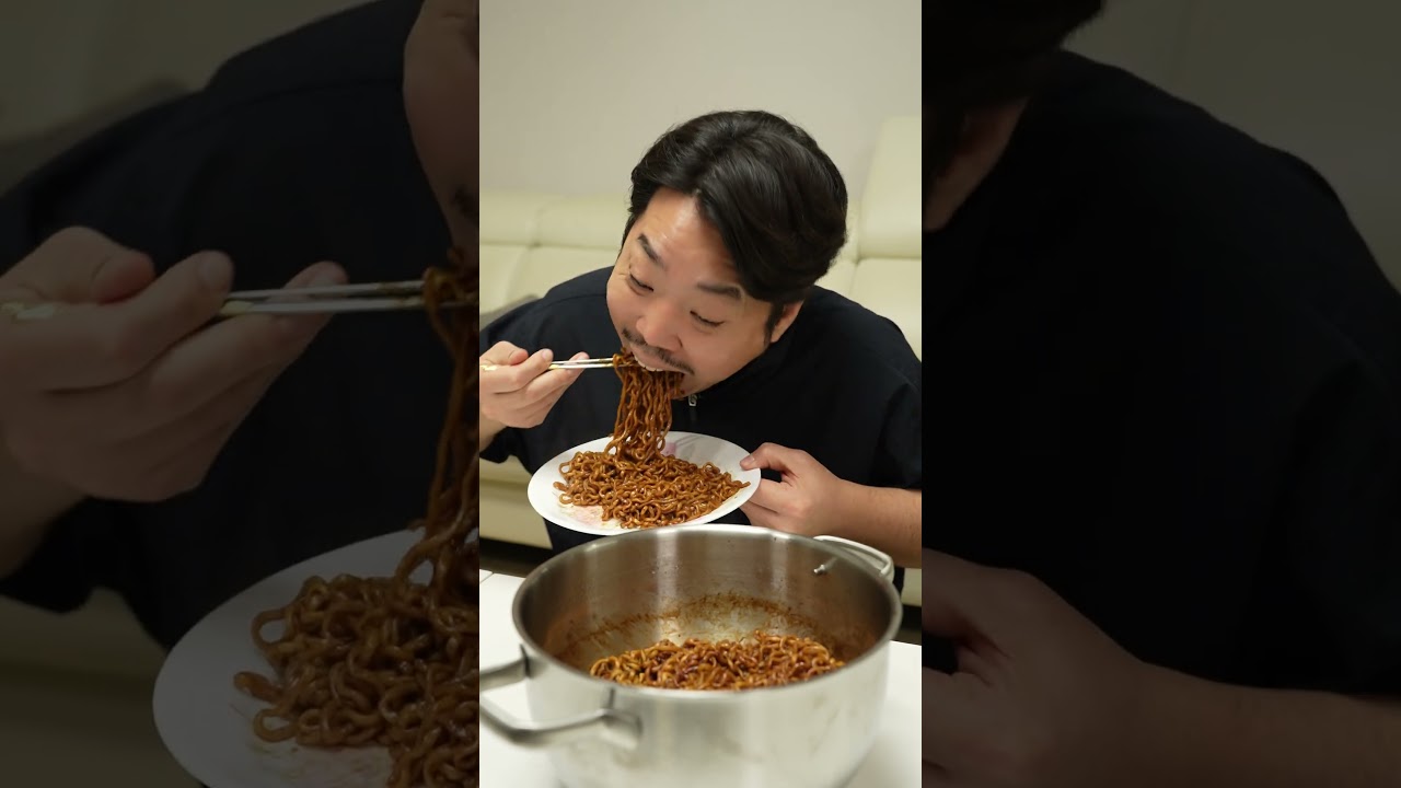 먹방 유튜버는 짜파게티를 몇 봉 먹을까?