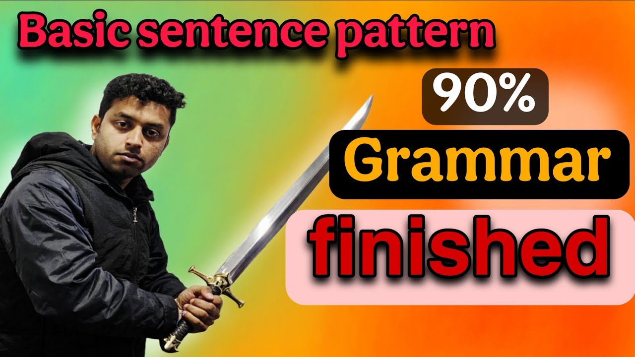 Basic sentence pattern // 90% grammar in one video // n7