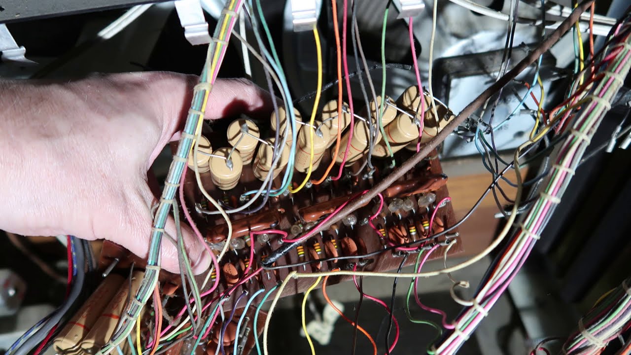 Inside a Baldwin Orga-sonic 54A - Part 2: Disassembly