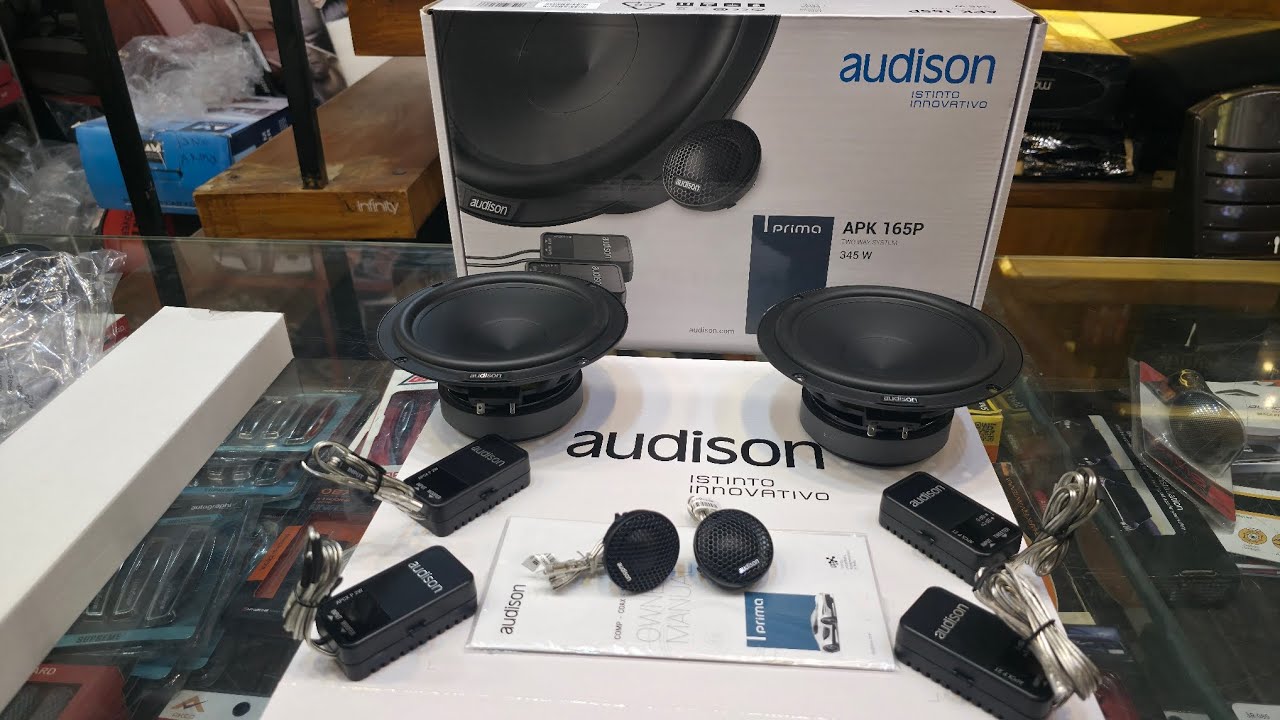 AUDISON PRIMA APK 165P | 345W TWO WAY COMPONENTS SPEAKERS 📞 6268-777-684 