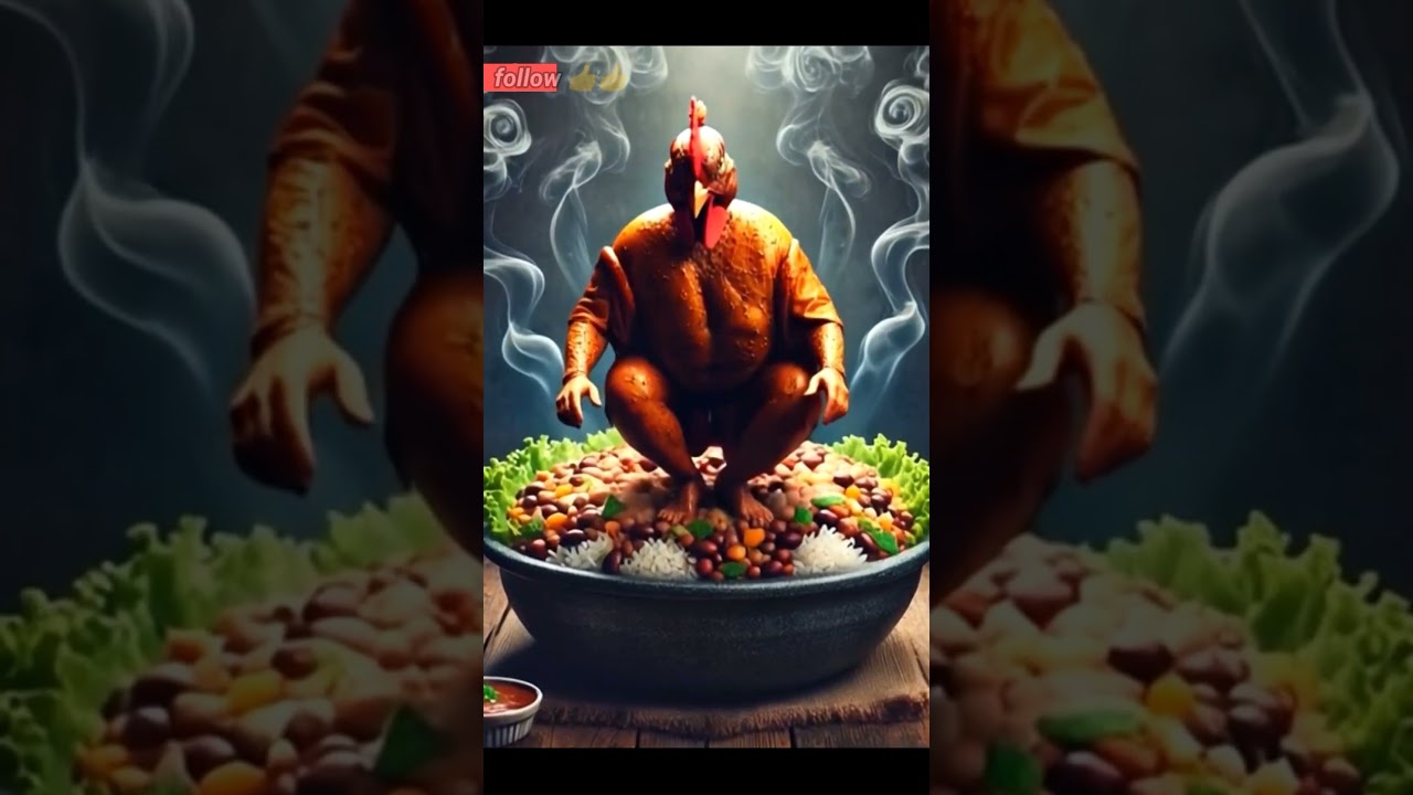 chicken girl dancing tranding video #chicken #chiciendance #transformation #cartoon #asmr #greenchil