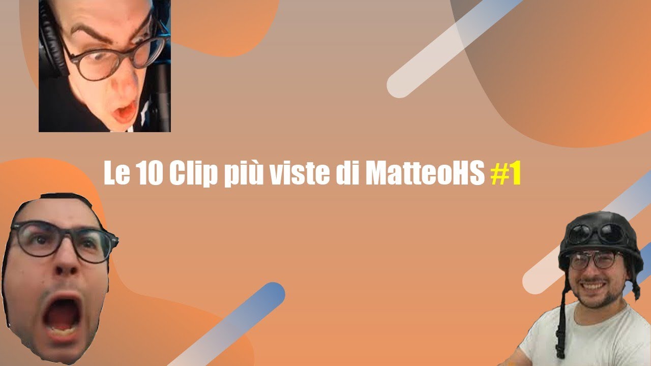 TOP 10 CLIP PIU VISTE DI MATTEOHS! #1 | TWITCH CLIPS |