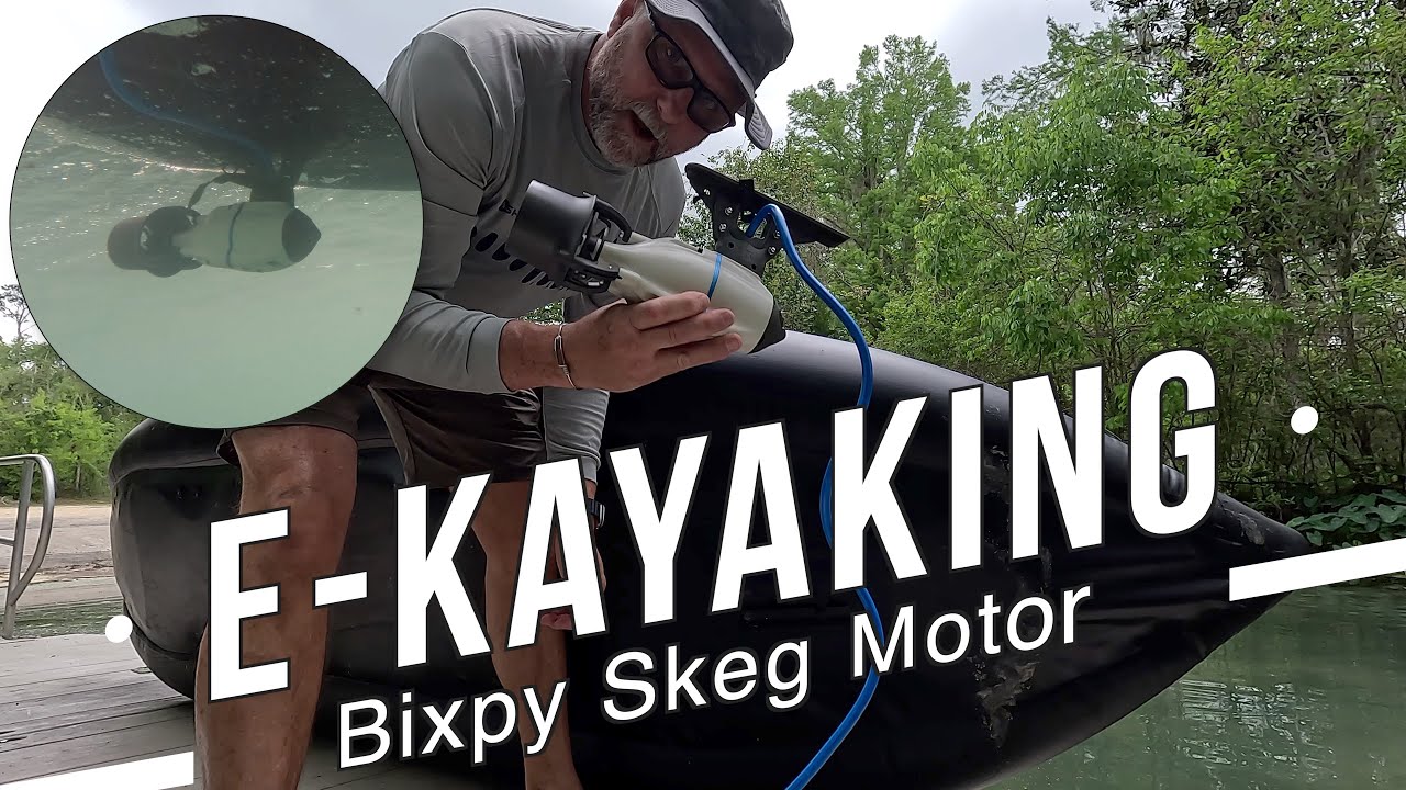 E-Kayaking with the Bixpy Skeg Motor in the Sea Eagle Explorer 380X
