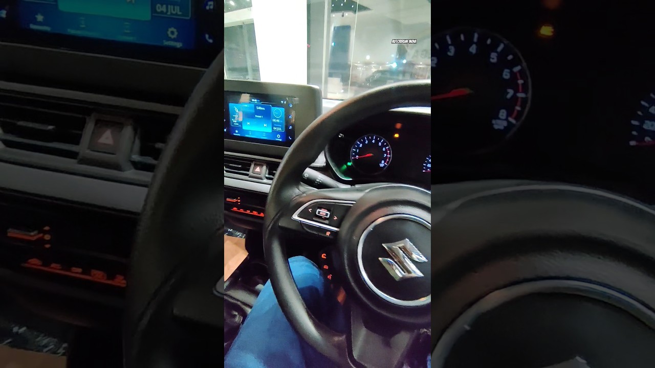 All New Maruti Suzuki Swift VXi O Dashboard & Key Design 😍🔥