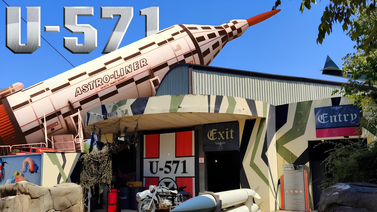U-571: Il SOTTOMARINO di MOVIELAND RECUPERATO dai RIFIUTI di GARDALAND