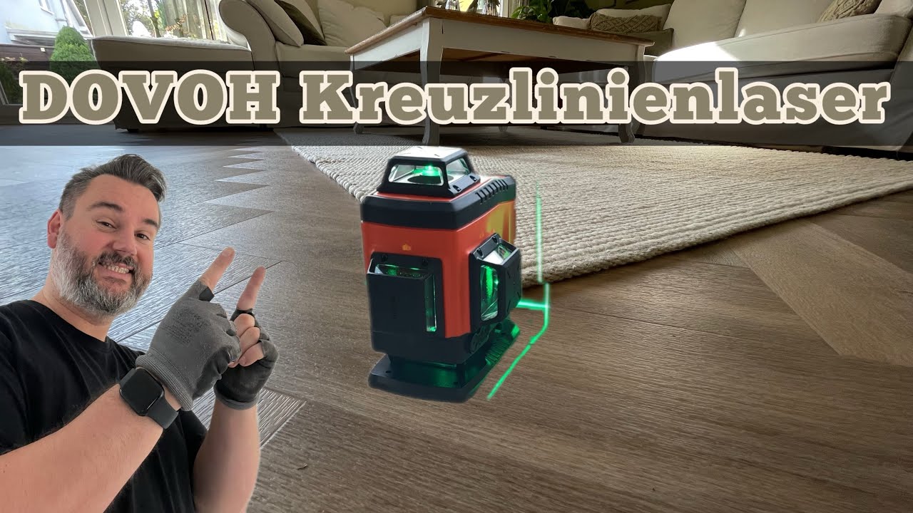 Kreuzlinienlaser Test: DOVOH Modell K4-360G
