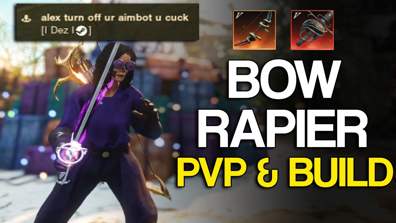 Bow Rapier is INSANE | PvP & Build - New World: Aeternum