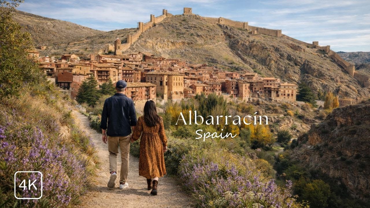 Albarracín, Spain: Charming Medieval Village, Magical Day Trip, Beautiful Aragón, Travel Vlog