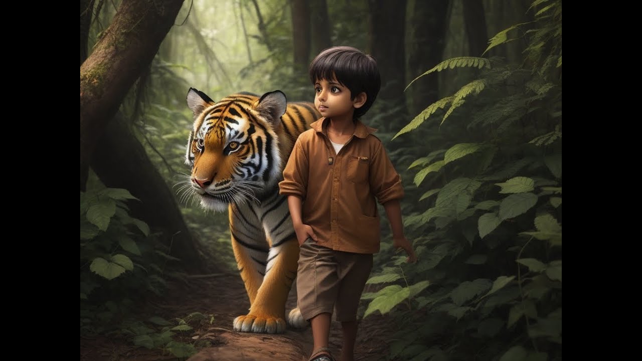 tiger story in english writing ||There comes the Tiger in English