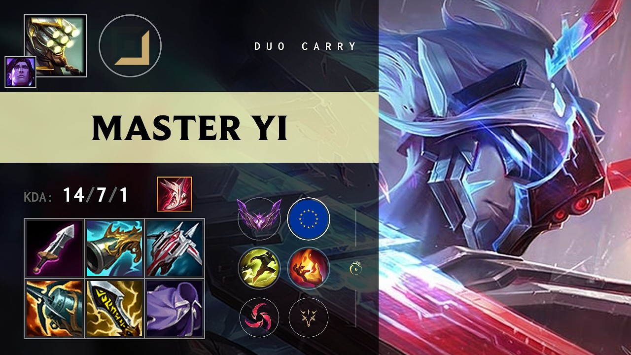 Master Yi ADC vs Varus - EUW Master Patch 26.11
