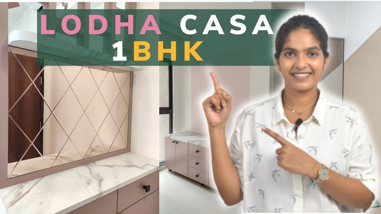 1bhk in Lodha Casa | 1 bhk Hometour | Interior in mumbai
