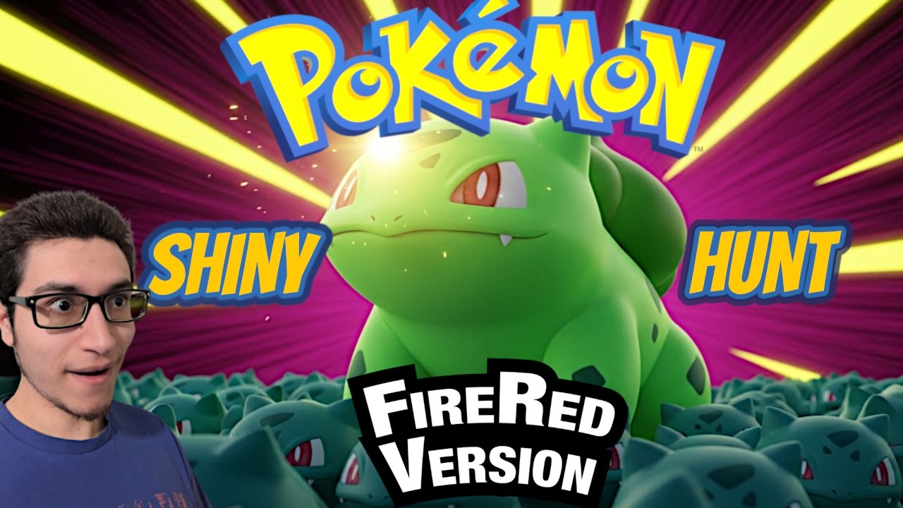 🔴SHINY HUNTING CABBAGE!!! | Pokemon FireRed