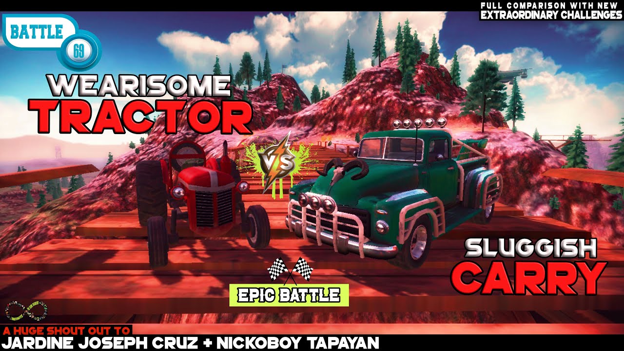 OFF THE ROAD TRACTOR VS CARRY EPIC BATTLE INFINITE OPEN WORLD DRIVING OTR | ANDROID GAMEPLAY HD 2022