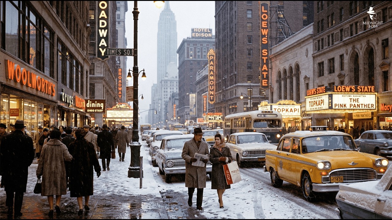 The Sound of New York in the 1960s. | Retro Jazz to relax, think & focus.