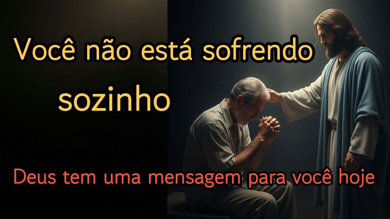 VOCÊ NÃO ESTÁ SÓ 🙏✨🙏✨/ DEUS VIU SEU CANSAÇO