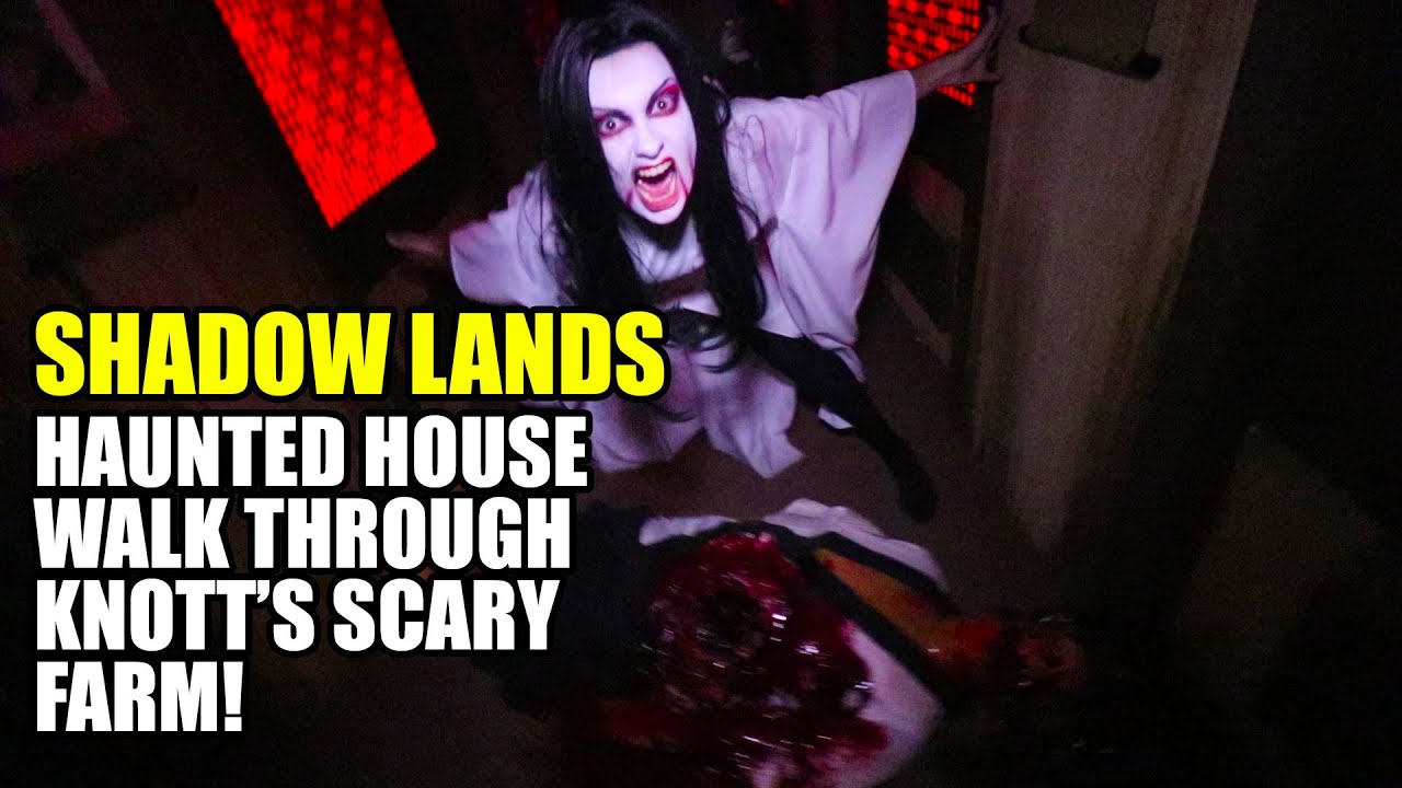 Shadow Lands NEW Haunted House Walkthrough Knotts Scary Farm 2016