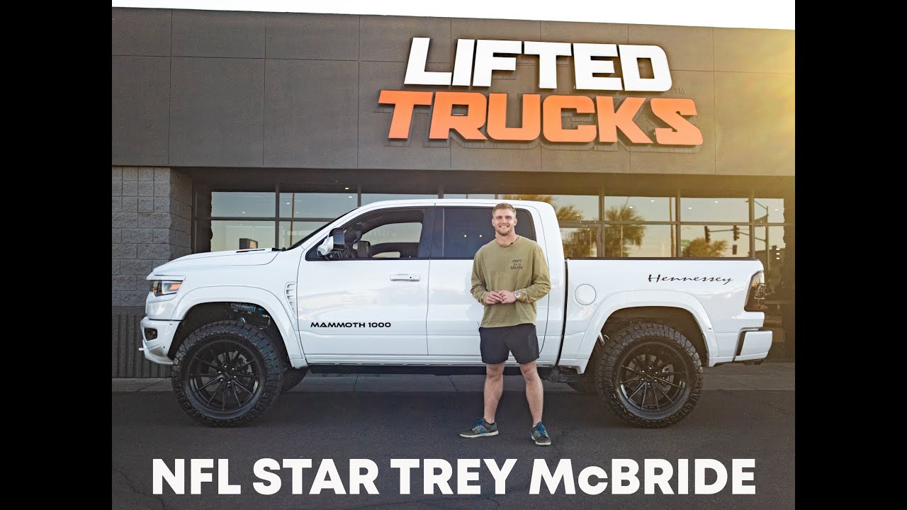 NFL Star Tight End Trey McBride Chooses Lifted Trucks