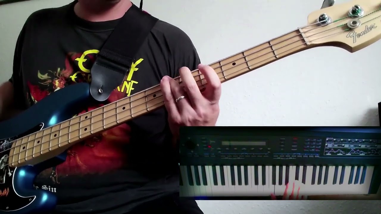 OZZY Osbourne - Shot In The Dark (BASS & Synth cover)