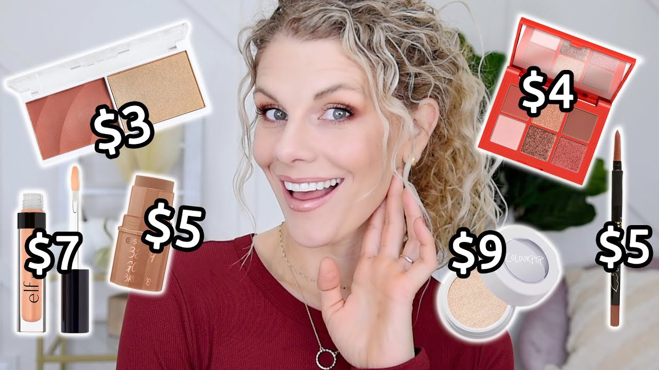 EVERYTHING $10 & Under! | A Perfect Fall Makeup Look
