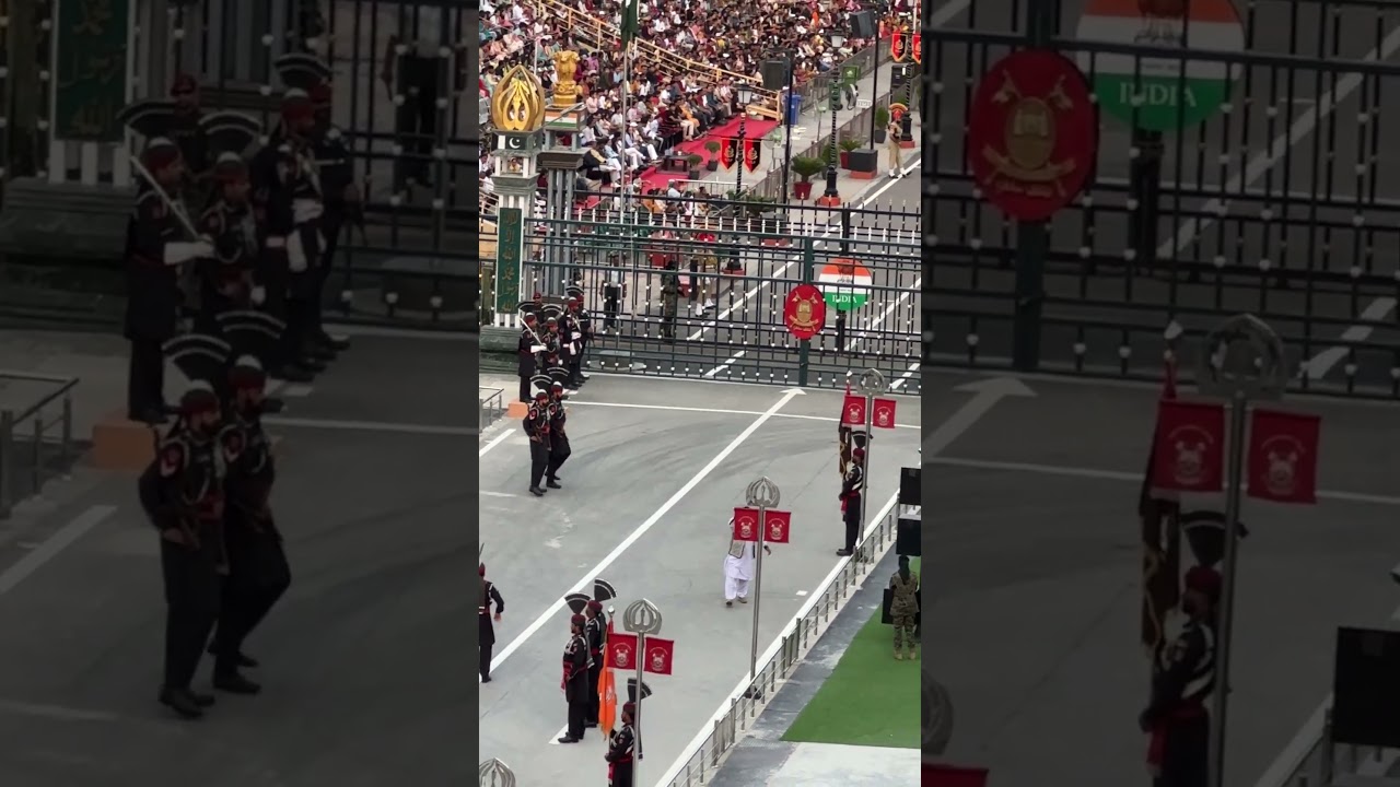 The Most Dramatic Border Ceremony in the World | Wagah Attari