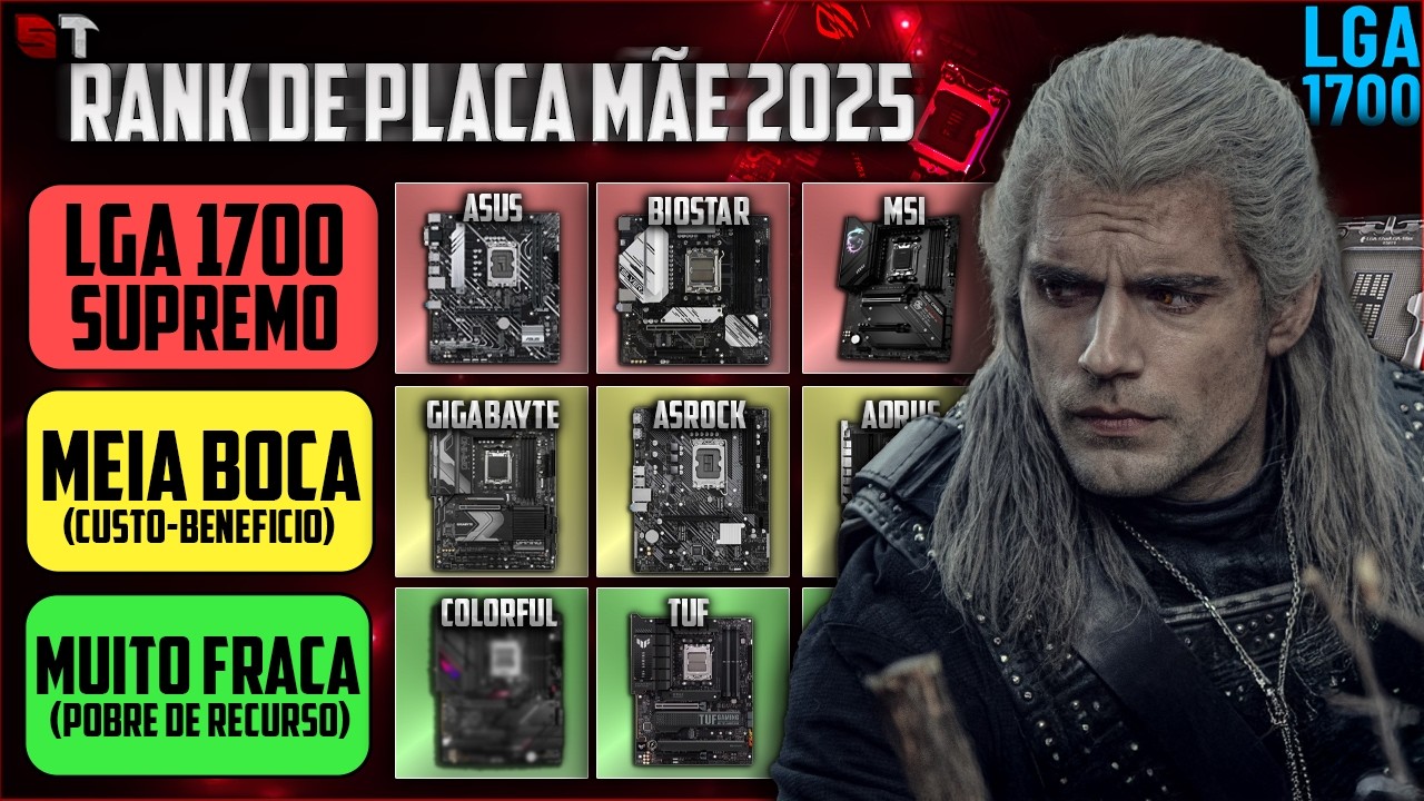 Rankeando: Melhores e Piores Placas M&atilde;e LGA 1700 - Guia Completo