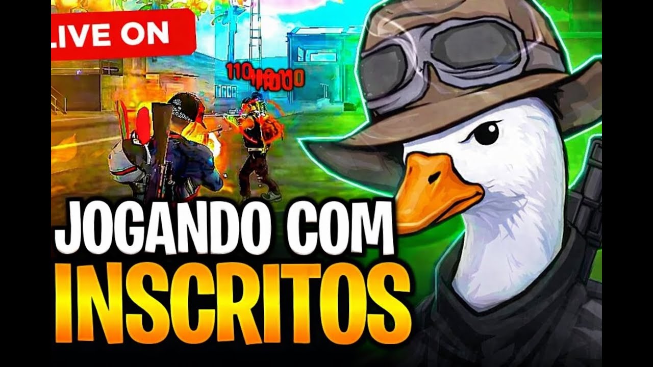🔥 DESAFIANTE? 🔥 FREE FIRE AO VIVO 🔥 RANK COM SEGUIDORES🔥 JOGANDO COM INSCRITOS 🔥