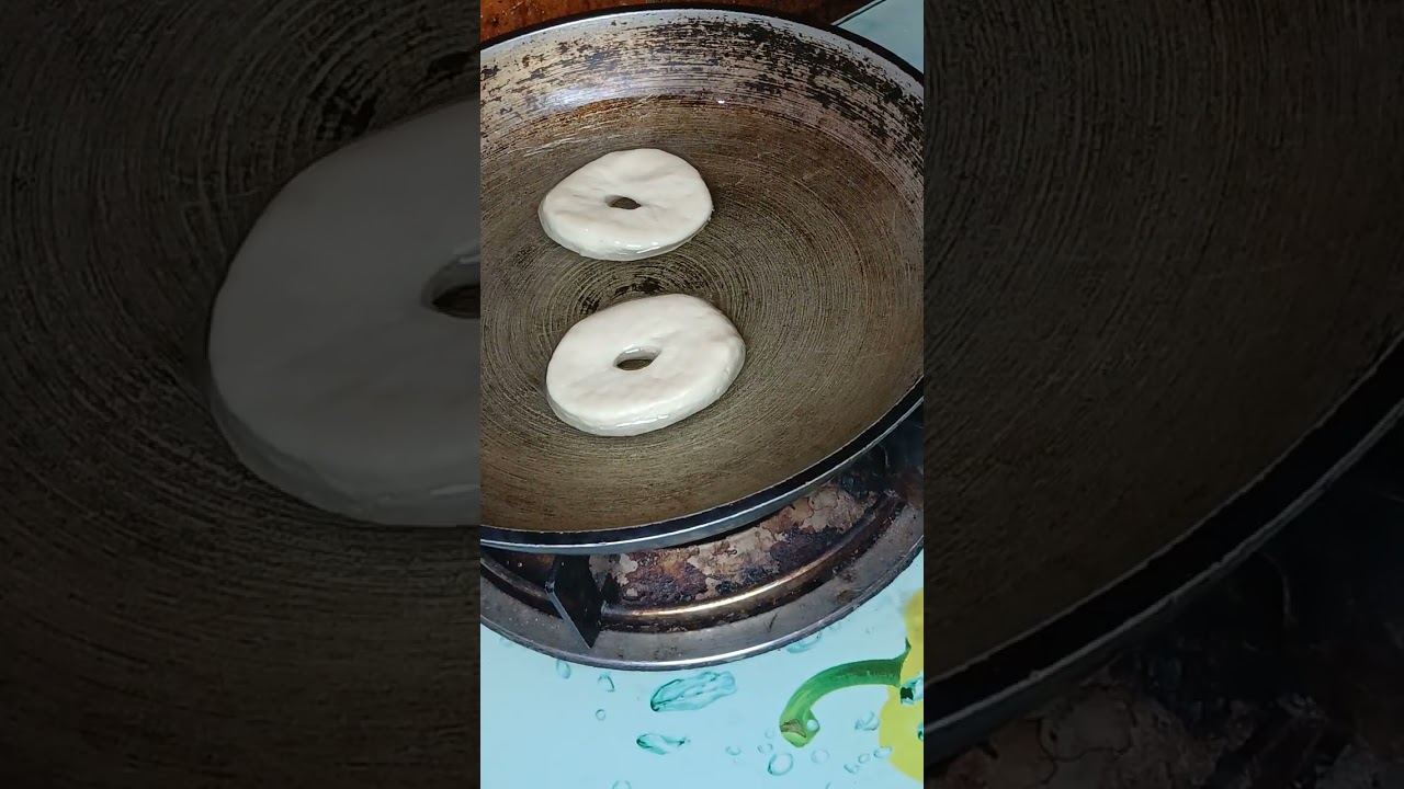 প্রথমবার ডোনাট বানালাম। #foryou #lifeisbutadream #food # donad
