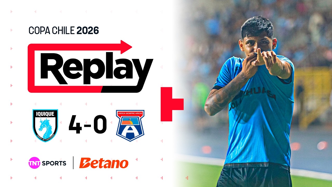 TNT Sports Replay | Deportes Iquique 4 - 0 San Marcos de Arica | Copa Chile 2026 - Fecha 1