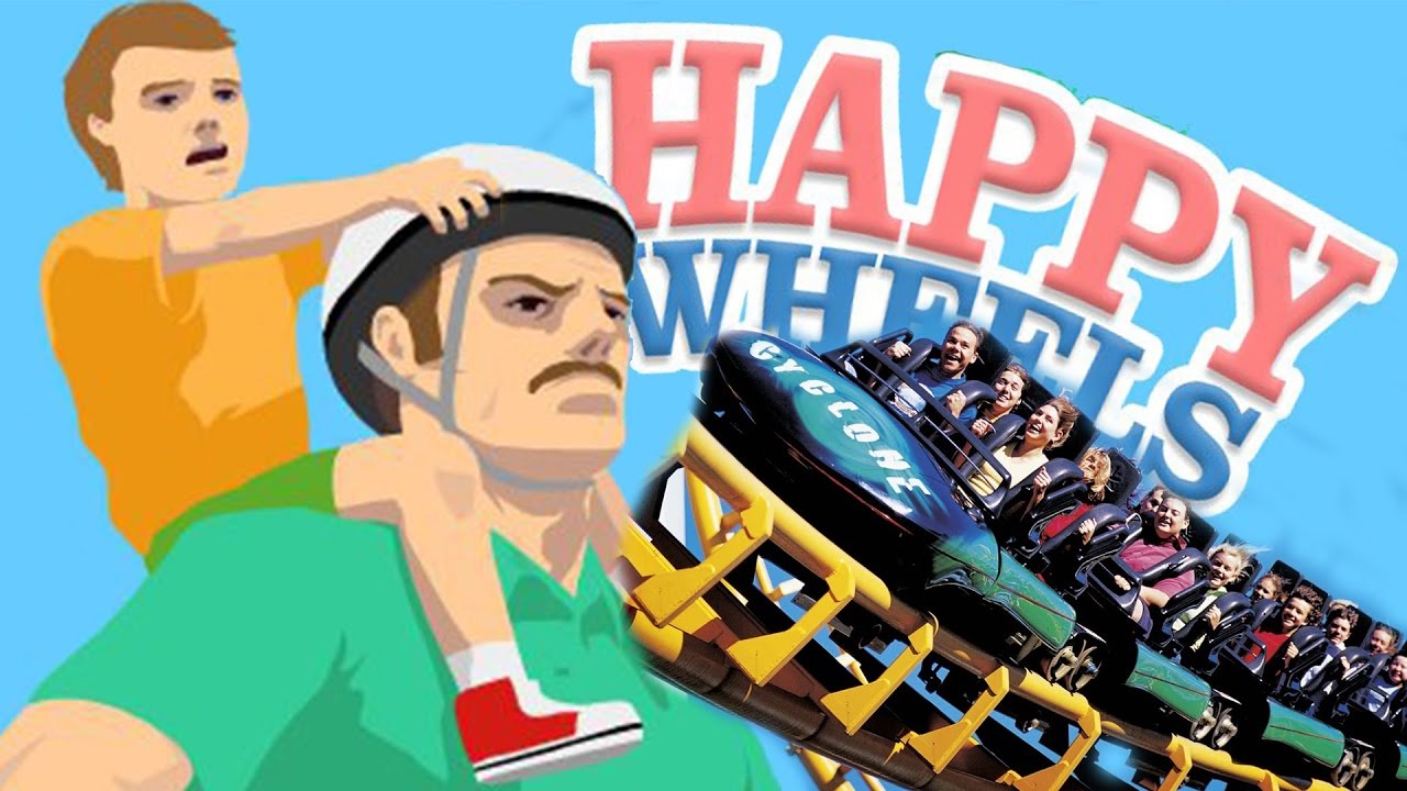 قطار الموت في هابي ويلز!! Happy Wheels