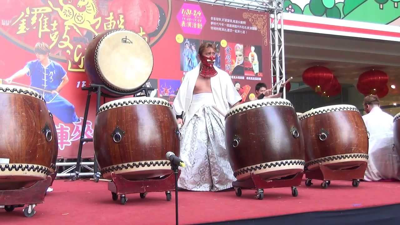 日本野武士太鼓團 9(1080p)@鑼鼓擊陣迎新春[無限HD] 🏆