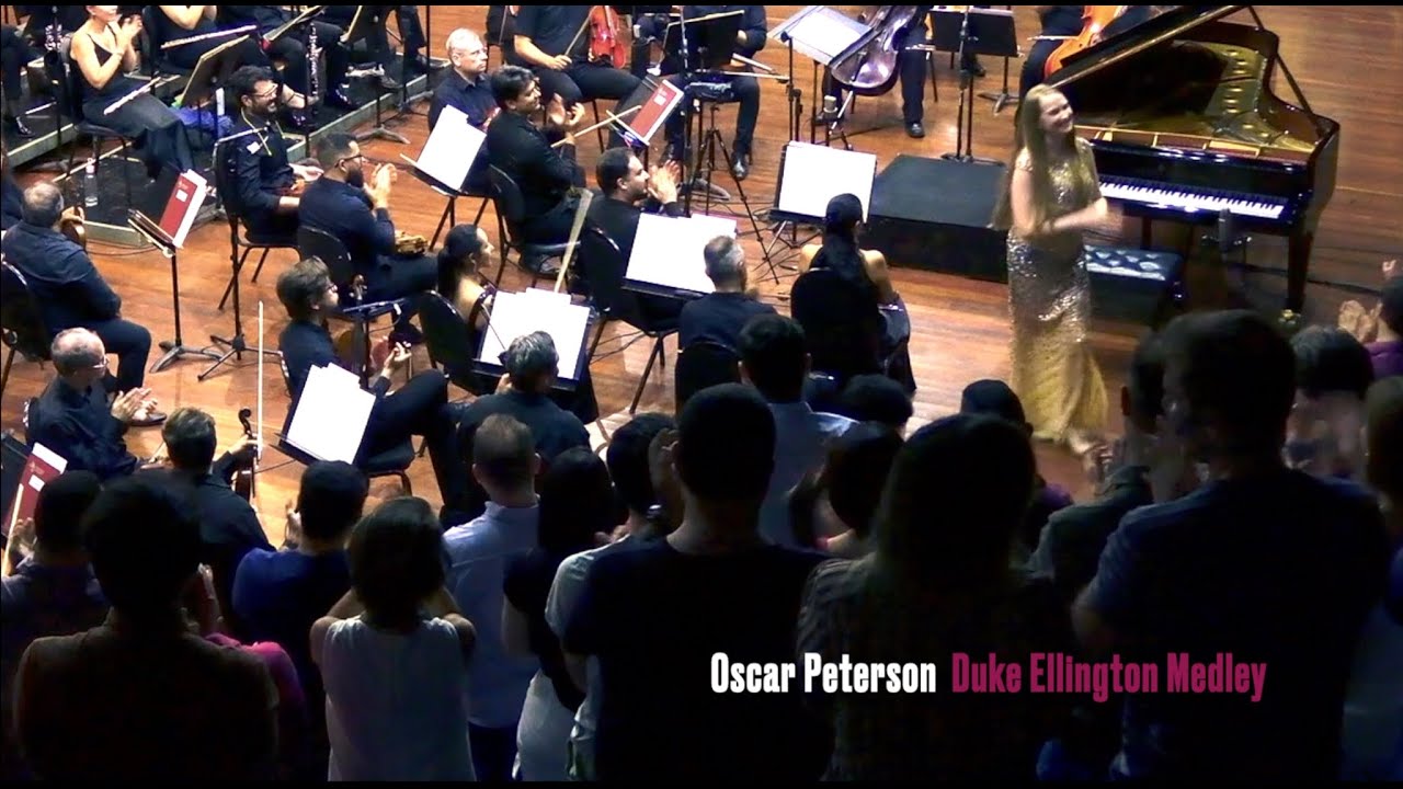 Kristina Miller plays Oscar Peterson 'Duke Ellington Medley'