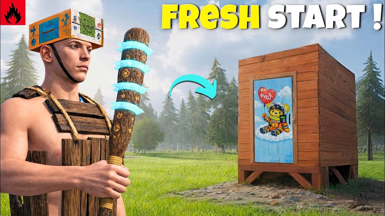 SOLO Fresh Start After Wipe! First 2 Hours | Oxide: Survival Island