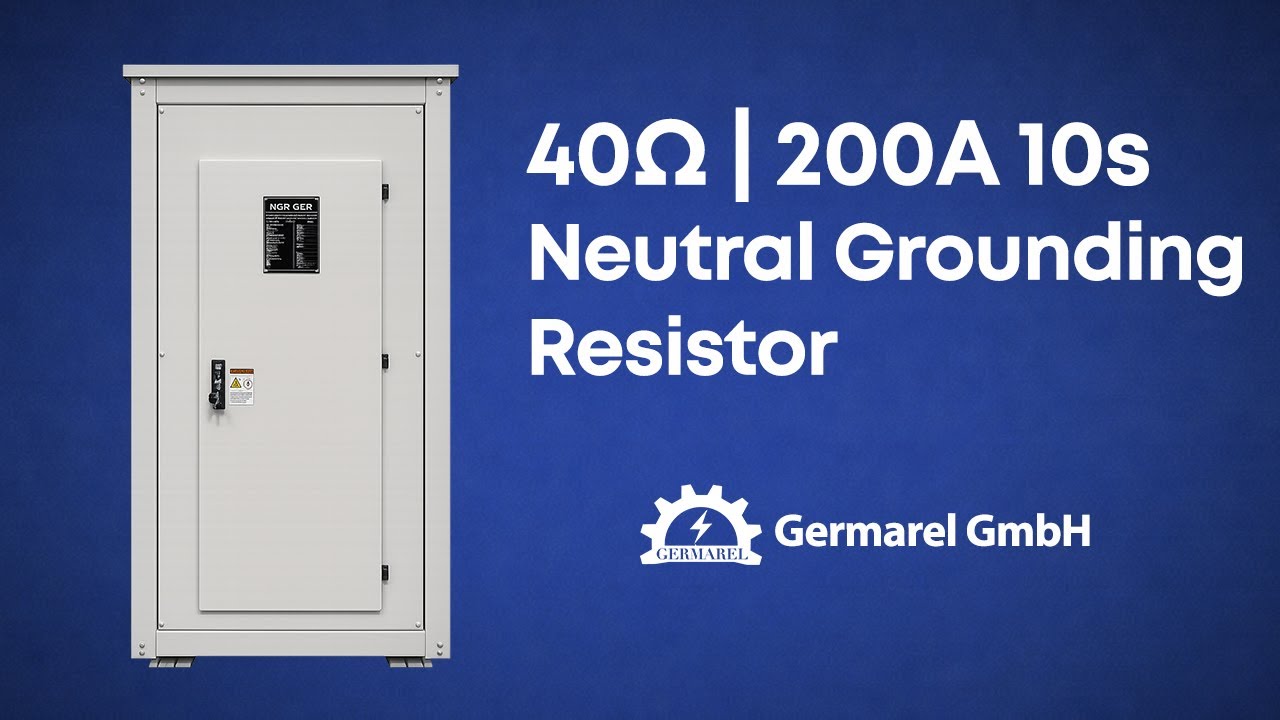 NGR-GER | Neutral Grounding Resistor | 40Ω | 200A 10s
